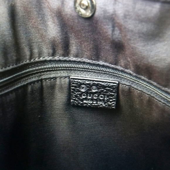 Gucci Monogram Tote Dark Brown - Picture 9 of 12